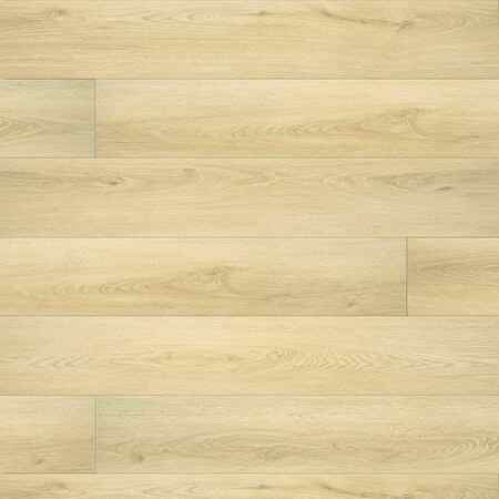 Msi Smithcliffs Glenbury Oak 7in. x 48in. Waterproof Hybrid Rigid Core Flooring, 455PK ZOR-LVL-0107P